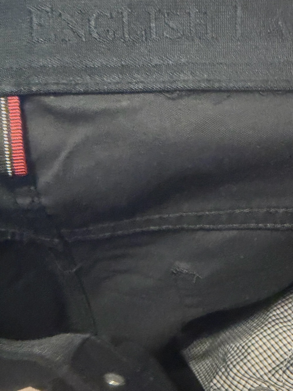 NWT English Laundry Black Stretch 5 Pocket Pants 36x34 Straight Fit - Picture 9 of 13